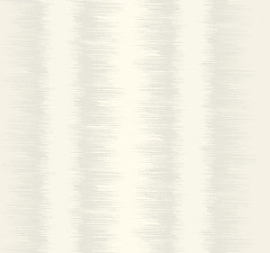 Quill Stripe Cream Wallpaper by Candice Olson