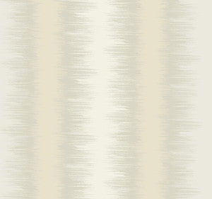 Quill Stripe Beige Wallpaper by Candice Olson