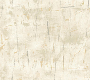 Modern Art Cream Wallpaper by Candice Olson