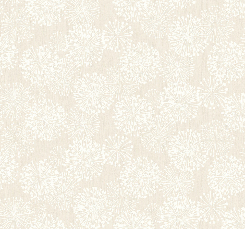 Grandeur Off White Wallpaper by Candice Olson Candice Olson Botanical Dreams Covers about 60.8 square feet 27-in by 27-ft long roll Unpasted 25.25 - Fabric Carolina -