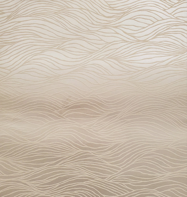 Sand Crest Tan Wallpaper by Candice Olson Candice Olson Botanical Dreams Covers about 60.8 square feet 27-in by 27-ft long roll Unpasted 25.25 - Fabric Carolina -