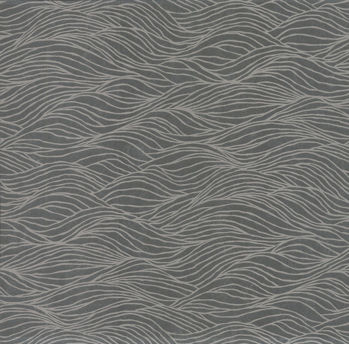 Sand Crest Silver Wallpaper by Candice Olson Candice Olson Botanical Dreams Covers about 60.8 square feet 27-in by 27-ft long roll Unpasted 25.25 - Fabric Carolina -
