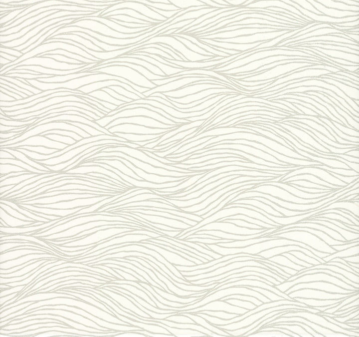 Sand Crest White Wallpaper by Candice Olson Candice Olson Botanical Dreams Covers about 60.8 square feet 27-in by 27-ft long roll Unpasted 25.25 - Fabric Carolina -