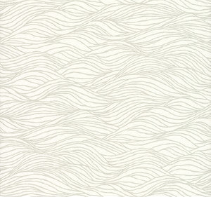 Sand Crest White Wallpaper by Candice Olson