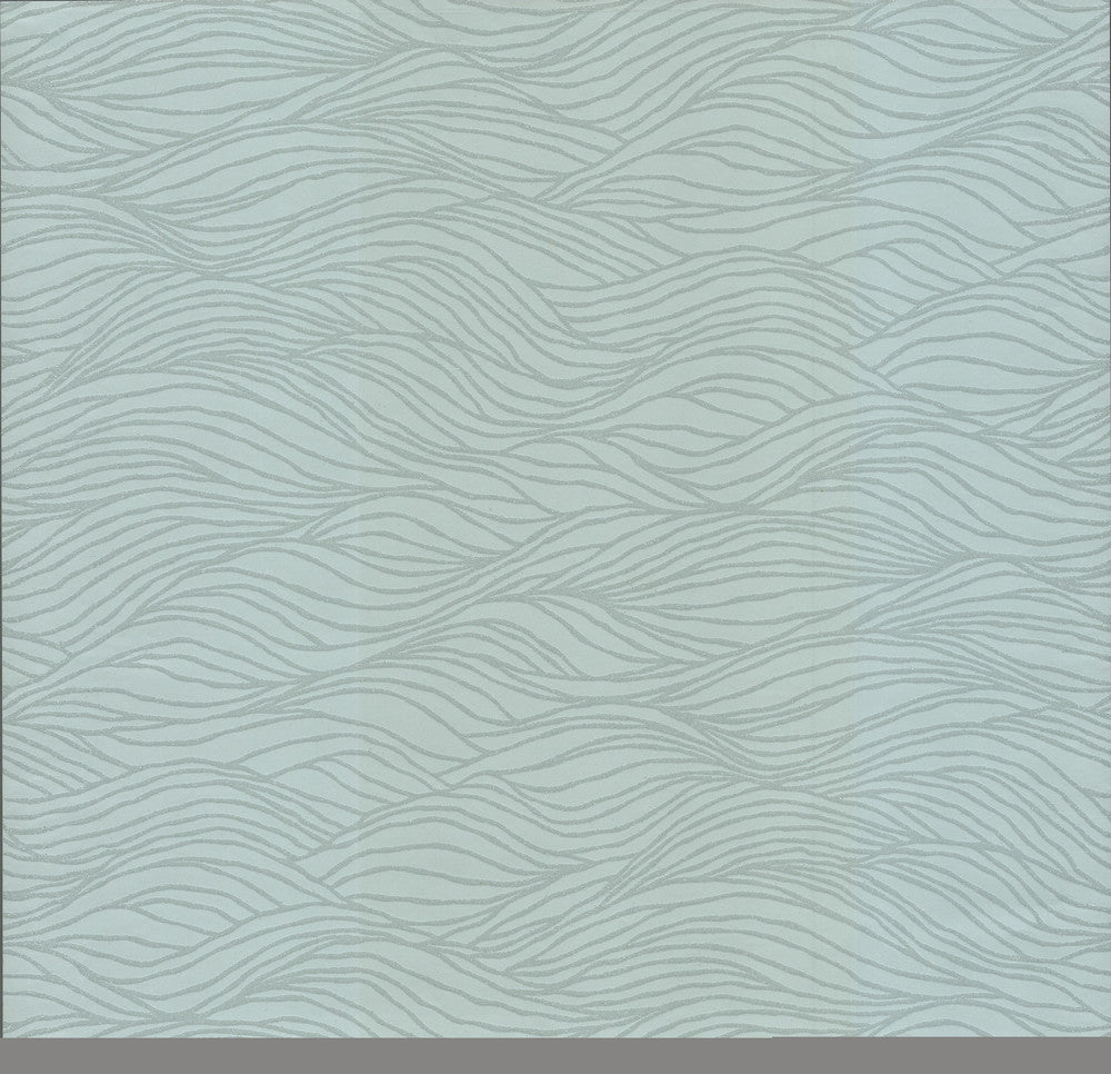 Sand Crest Light Blue Wallpaper by Candice Olson Candice Olson Botanical Dreams Covers about 60.8 square feet 27-in by 27-ft long roll Unpasted 25.25 - Fabric Carolina -