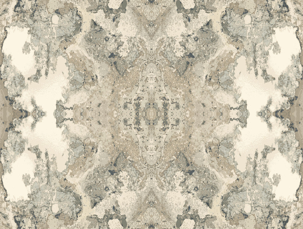 Inner Beauty Grey Wallpaper by Candice Olson Candice Olson Botanical Dreams Covers about 60.8 square feet 27-in by 27-ft long roll Unpasted 20.5 - Fabric Carolina -