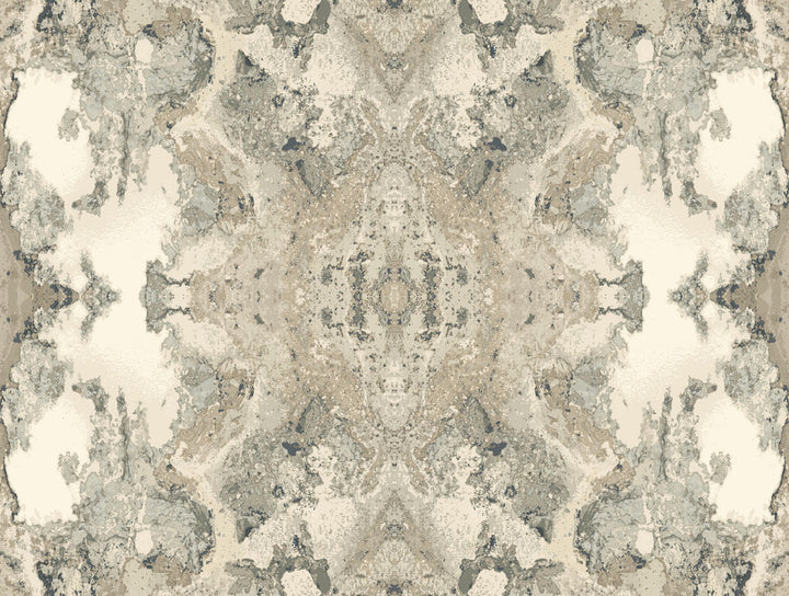 Inner Beauty Grey Wallpaper by Candice Olson Candice Olson Botanical Dreams Covers about 60.8 square feet 27-in by 27-ft long roll Unpasted 20.5 - Fabric Carolina -