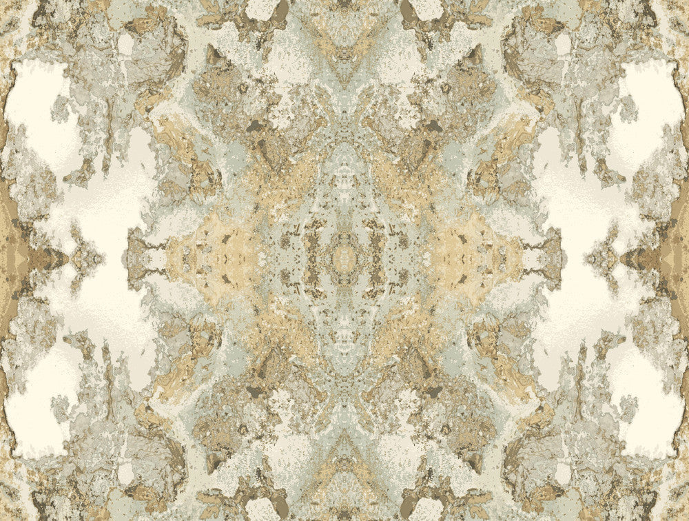 Inner Beauty Light Grey Wallpaper by Candice Olson Candice Olson Botanical Dreams Covers about 60.8 square feet 27-in by 27-ft long roll Unpasted 20.5 - Fabric Carolina -