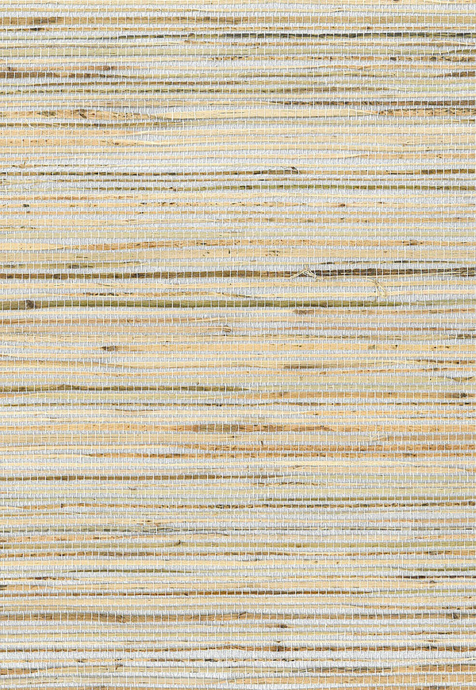 Jute Brown, Metallic Silver by Seabrook Wallpaper Natural Resource China 72 0" 36" - Fabric Carolina -