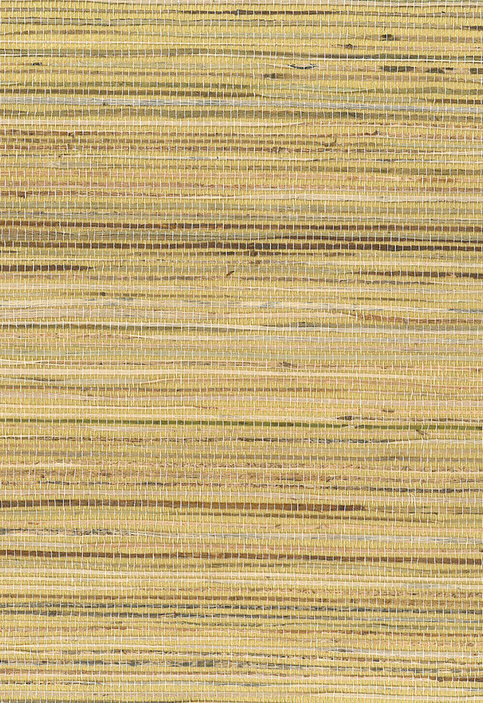 Jute Brown, Metallic Gold by Seabrook Wallpaper Natural Resource China 72 0" 36" - Fabric Carolina -