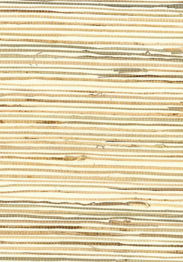 Rushcloth Brown, Off White by Seabrook Wallpaper Natural Resource China 72 0" 36" - Fabric Carolina -