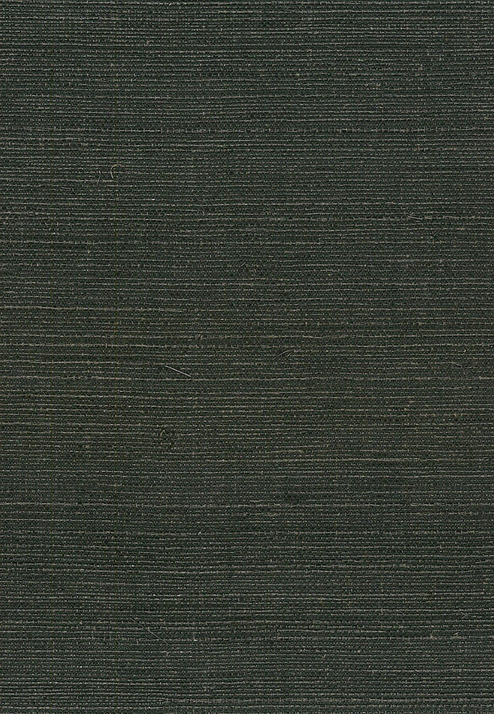 Sisal Black by Seabrook Wallpaper Natural Resource China 72 0" 36" - Fabric Carolina -