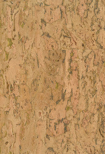 Cork Brown, Metallic Gold by Seabrook Wallpaper