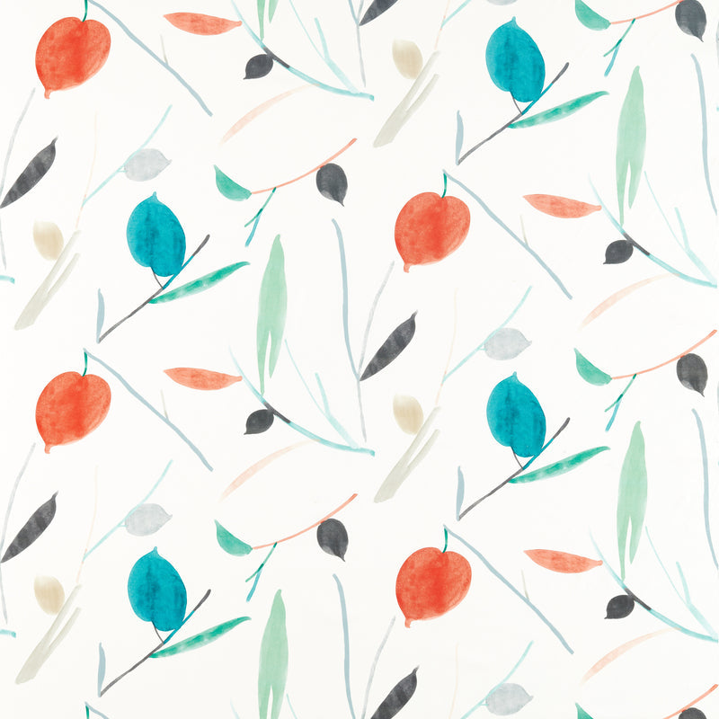 Oxalis - Pimento/Marine By Scion Fabric
