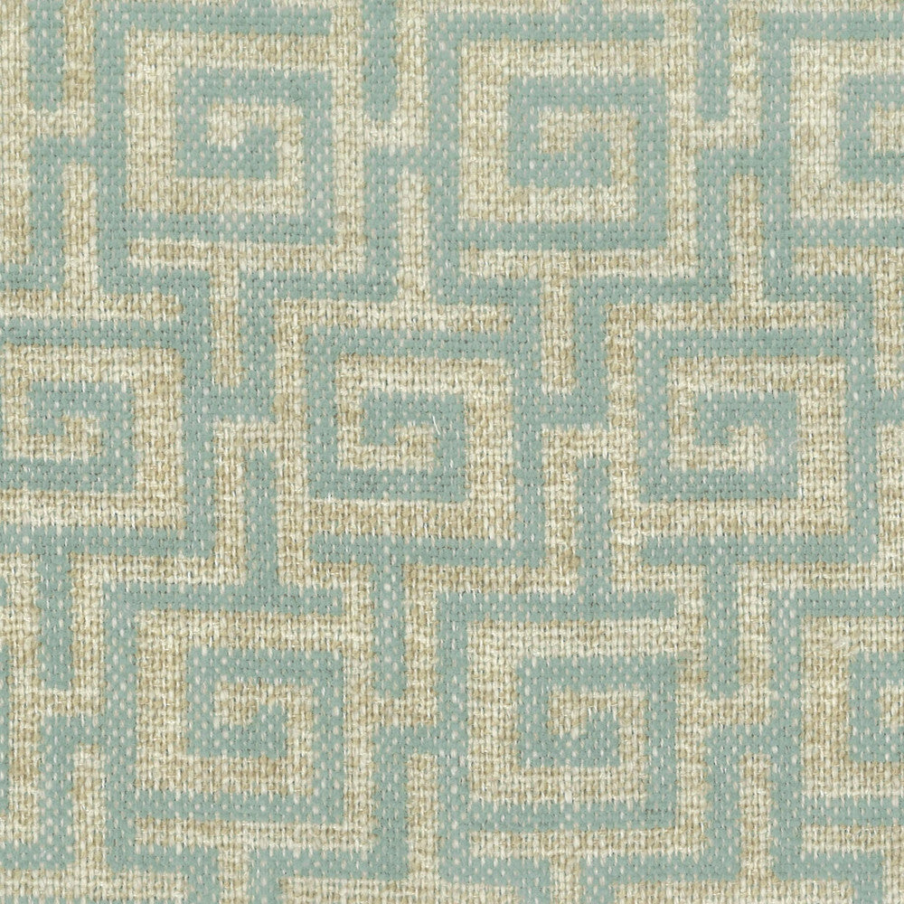 Nancy 1 Robinsegg by Stout Fabric COMFORTABLE LIVING GLACIER/LAGOON 61%POL 34%ACR 5%LIN TURKEY Horizontal: 2 and Vertical: 4 54 in - Fabric Carolina -