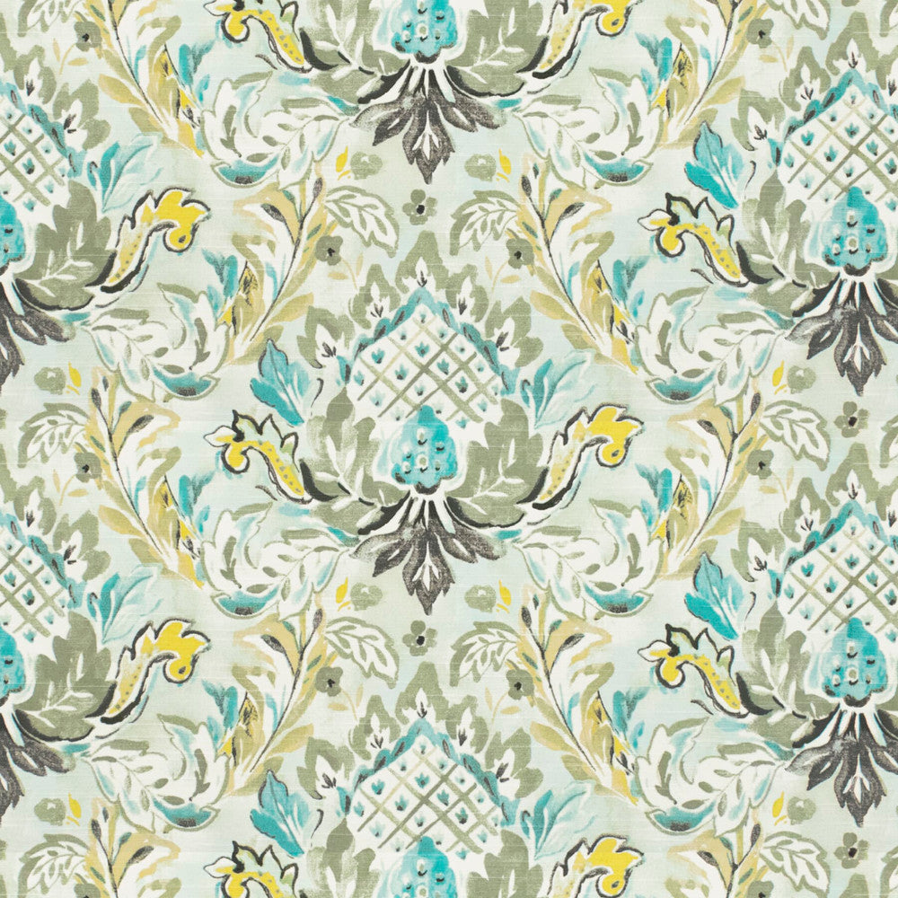 Nanuet 1 Caribbean by Stout Fabric RAINBOW LIBRARY OPAL/PEACOCK 100%COT USA FLAME RETARDANT-U.F.A.C. CLASS 1 FLAME RETARDANT-N.F.P.A. 260A CLASS 1 CATB 117-2013 WYZENBEEK 15 000 DOUBLE RUB WEAR TEST (HEAVY DUTY) </p><p>Repeat: 13.5 54 in - Fabric Carolina -