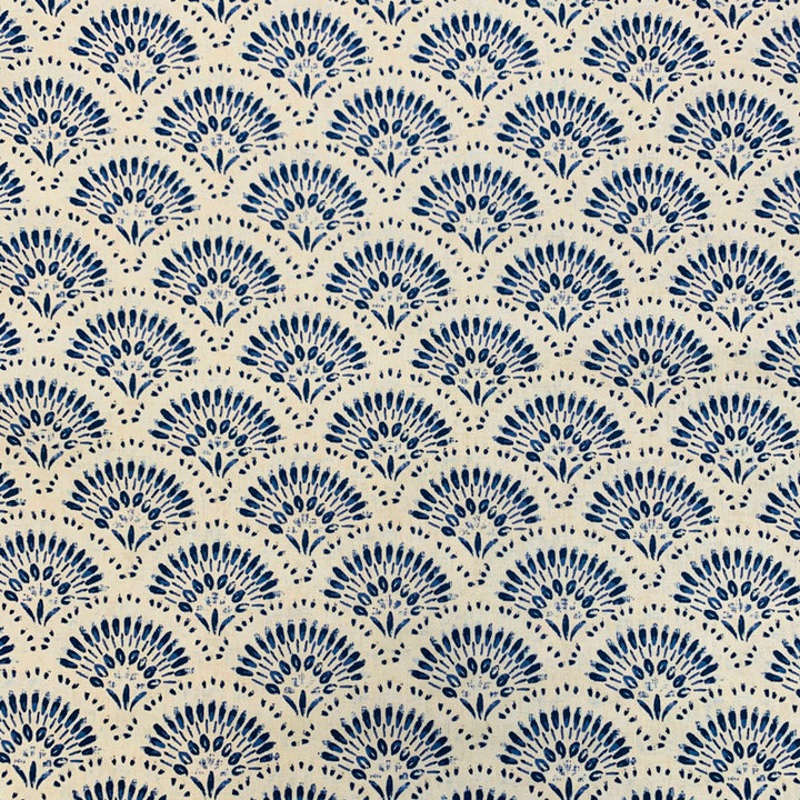 Naomi Blue by Magnolia Fabric - 100% COTTON CHINA NA Horizontal: 4.75 and Vertical: 4.25 54" - Fabric Carolina -