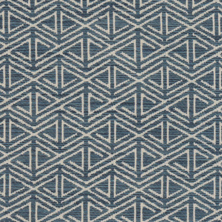 Napier 1 Lake by Stout Fabric Stout Fabric Napier 1 LakeFabric LIVING IS EASY DELFT/INDIGO 100%POL CHINA </p><p>Repeat: H: 1.750, V: 1.875 56 in - Fabric Carolina -