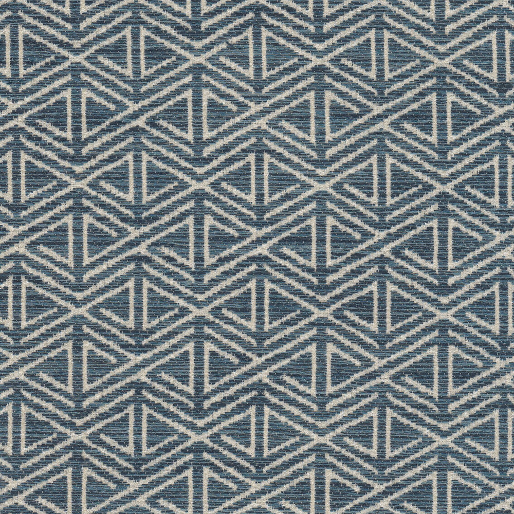 Napier 1 Lake by Stout Fabric LIVING IS EASY DELFT/INDIGO 100%POL CHINA PERFORMANCE RATED FABRIC WYZENBEEK 50 000 DOUBLE RUB WEAR TEST (HEAVY DUTY) Horizontal: 1.750 and Vertical: 1.875 56 in - Fabric Carolina -