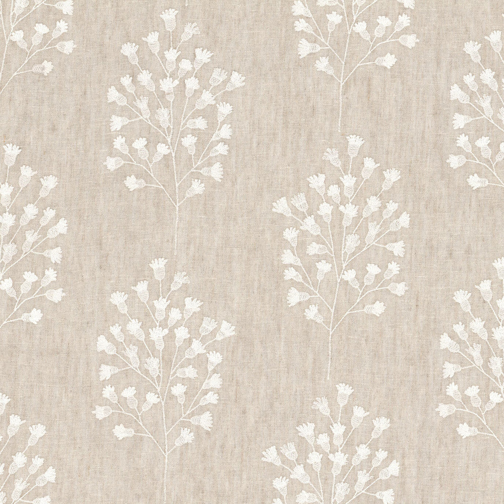Naples 1 Buff by Stout Fabric Stout Fabric Naples 1 BuffFabric Color My Window Toast/Eggshell 36%Cot 35%Lin 17%Svi 12%Pol %Bemb India </p><p>Repeat: H: 13.5, V: 12.625 54 in - Fabric Carolina -