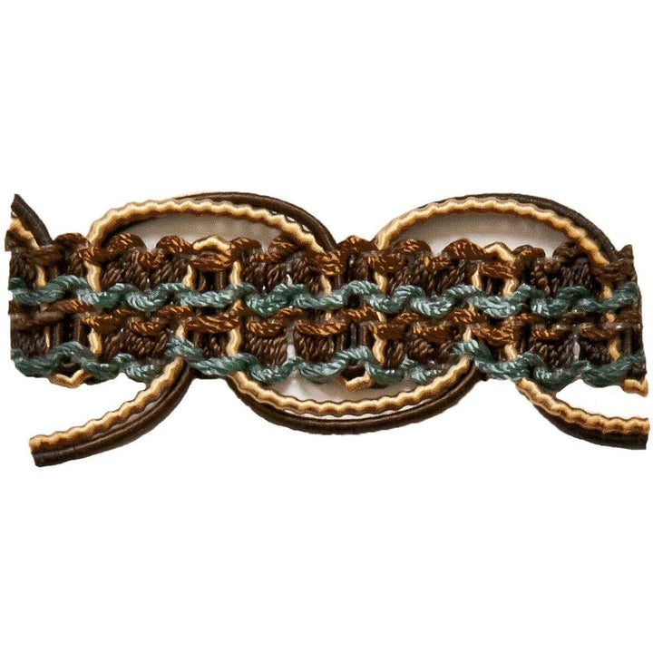 Narcissus 7 Espresso by Stout Trim AMBIANCE TRIM 71%SVI 29%COT CHINA </p><p>Repeat: 0 1 in - Fabric Carolina -