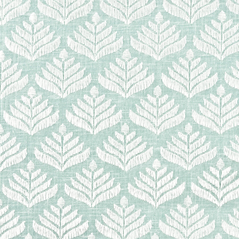 Narvick 3 Opal by Stout Fabric COLOR MY WINDOW SPA/SHORELINE 89%POL 11%COT INDIA Horizontal: 1.875 and Vertical: 2.375 51.13 in - Fabric Carolina -