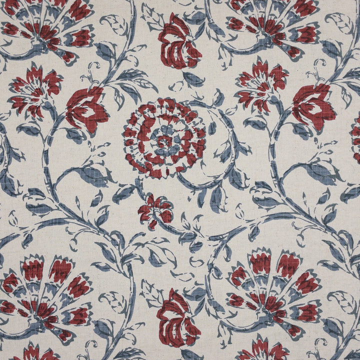 Natter 2 Rouge by Stout Fabric Stout Fabric Natter 2 RougeFabric COMFORTABLE LIVING QUARTZ/TILE 36%COT 30%POL 17%SVI 17%LIN INDIA </p><p>Repeat: H: 13.125, V: 15.750 54.5 in - Fabric Carolina -