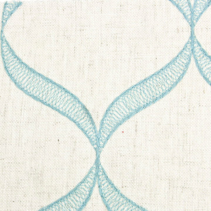 Navstar 2 Aqua by Stout Fabric COLOR MY WINDOW BAHAMA/SEAGLASS 50%POL 40%COT 10%LIN %BEMB CHINA Horizontal: 5.75 and Vertical: 7.75 52 in - Fabric Carolina -