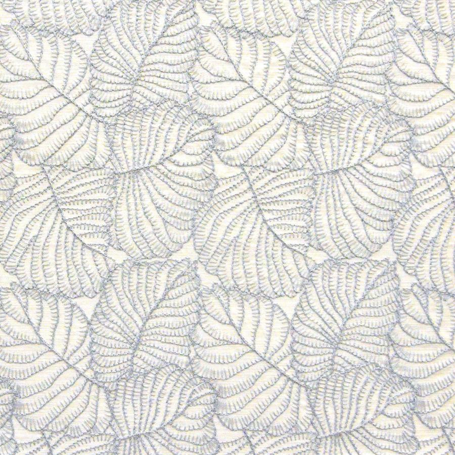 Nettle # 418 Mercury by Maxwell Fabric Color Theory-Vol.Vi Flagstone 55% COTTON/45% SPUN POLYESTER INDIA V-7.5"H-5.75" 54"EMB.52" - Fabric Carolina -