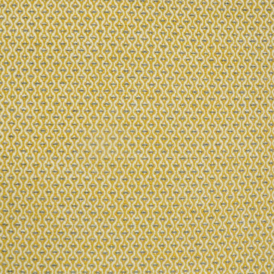 Nanette # 809 Turmeric by Maxwell Fabric Performance Wovens-Vol. Vi Pampas 73% UV POLYESTER 27% UV RECYCLED POLYESTER USA V-3.6" H-0.5" 55.8" - Fabric Carolina -