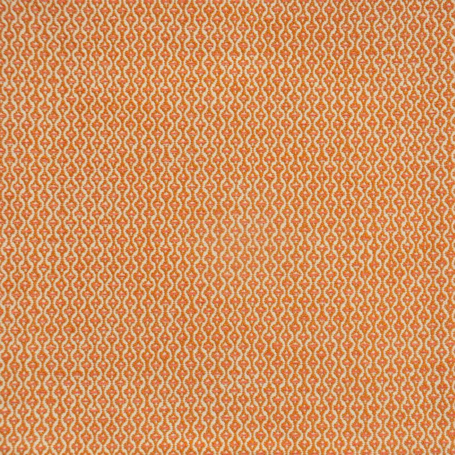 Nanette # 924 Cantaloupe by Maxwell Fabric Performance Wovens-Vol. Vi Peachtree 73% UV POLYESTER 27% UV RECYCLED POLYESTER USA V-3.6" H-0.5" 55.8" - Fabric Carolina -