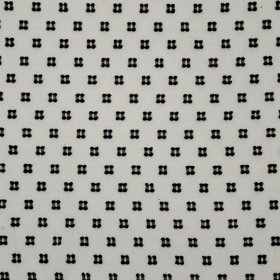 Netsuke # 518 Domino by Maxwell Designer Fabric Sheer Craft 100% POLYESTER TURKEY V-1.5" H-1.5" 118" - Swanky Fabrics -