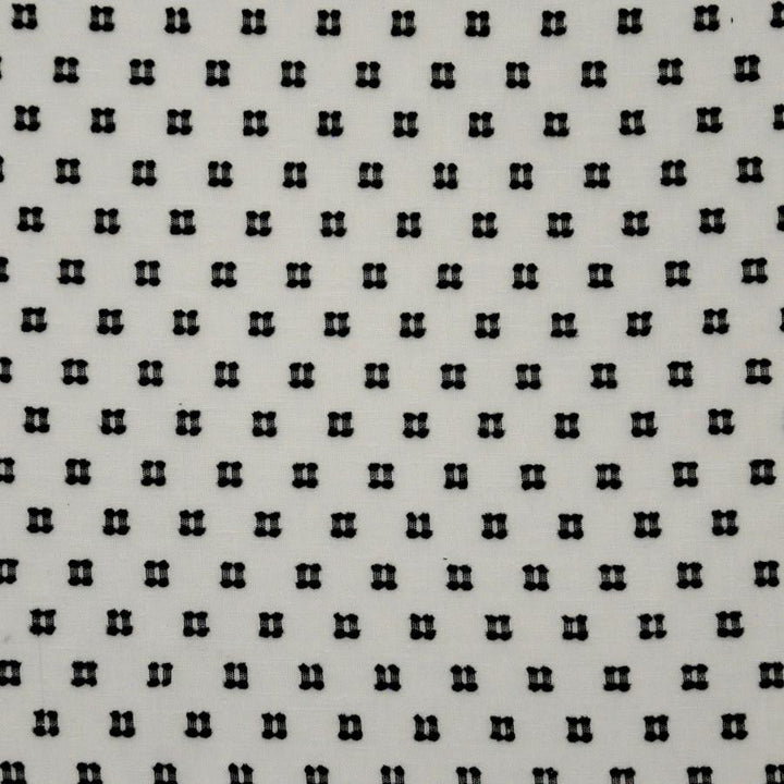 Netsuke # 518 Domino by Maxwell Designer Fabric Sheer Craft 100% POLYESTER TURKEY V-1.5" H-1.5" 118" - Swanky Fabrics -