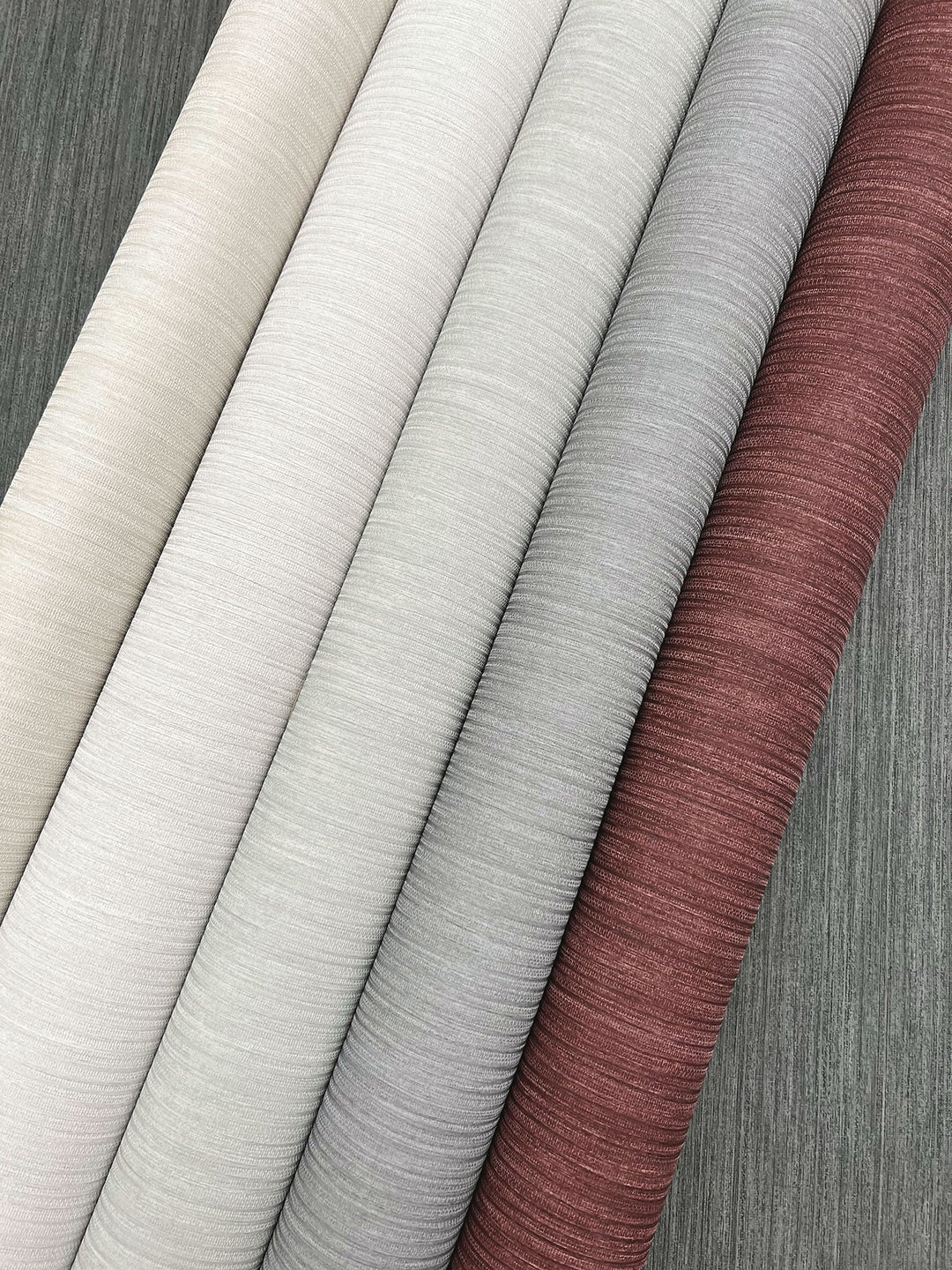 Smooth as Silk Red Wallpaper by York Wallcoverings Designer