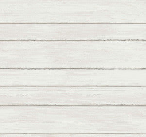 Broad Side White Wallpaper by York Wallcoverings
