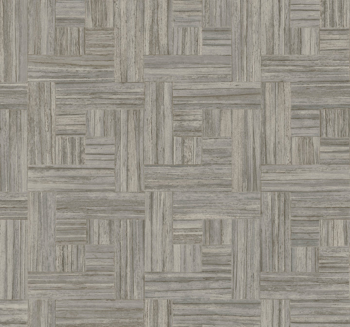 Tesselle Brown Wallpaper by York Wallcoverings Natural Digest Covers about 60.8 square feet 27-in by 27-ft long roll Unpasted 25.25 - Fabric Carolina -