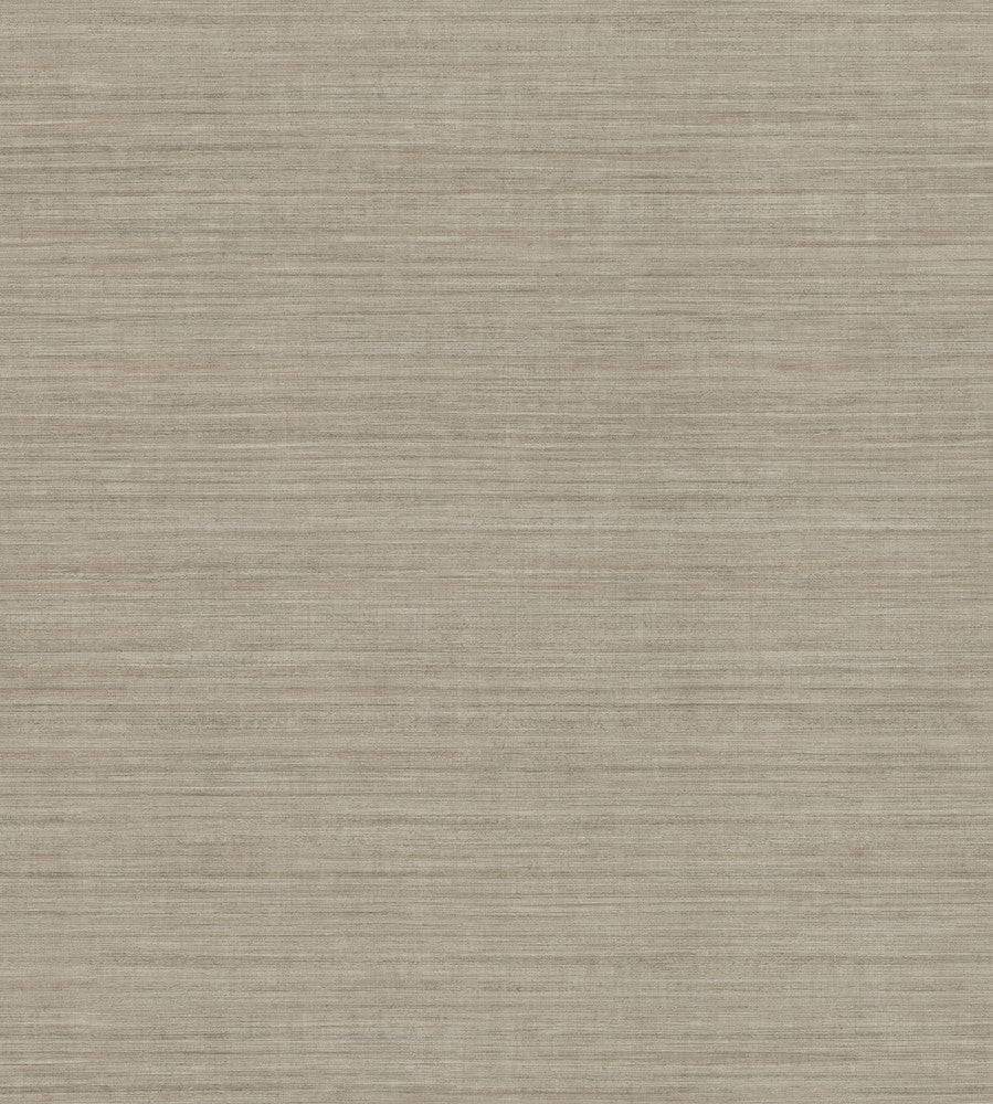 Tasar Silk Brown Wallpaper by York Wallcoverings Natural Digest Covers about 60.8 square feet 27-in by 27-ft long roll Unpasted 0 - Fabric Carolina -