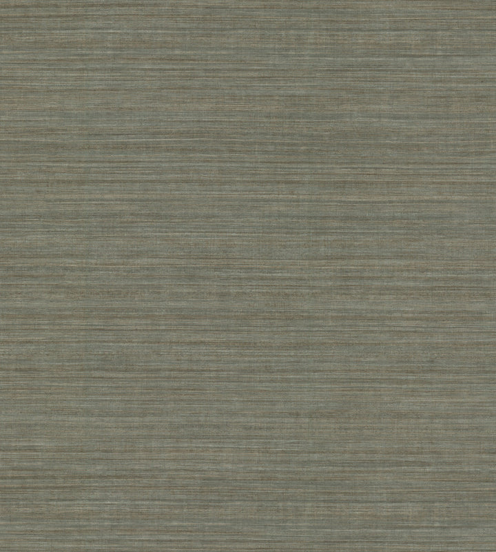Tasar Silk Green Wallpaper by York Wallcoverings Natural Digest Covers about 60.8 square feet 27-in by 27-ft long roll Unpasted 0 - Fabric Carolina -