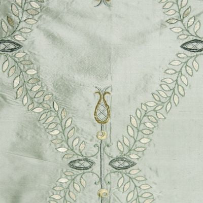 White Hall Blue Frost ND16200002 by Old World Weavers Designer Fabric 100% SILK INDIA LIGHT DUTY Horizontal: 15" and Vertical: 12.75" 52 - Swanky Fabrics -