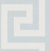 Vogue Baby Blue and Off-White NE50002 by Seabrook Designs Wallpaper