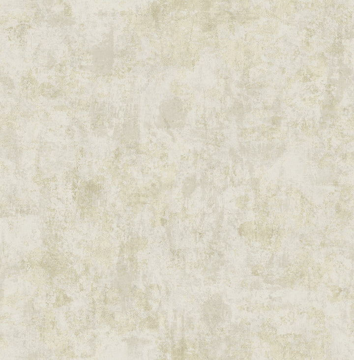 Atelier Stucco Metallic Gold and Off-White by Seabrook Wallpaper Nouveau Luxe United States 56.05 20.87" 20.5" - Fabric Carolina -