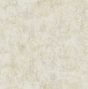 Atelier Stucco Metallic Gold and Off-White by Seabrook Wallpaper