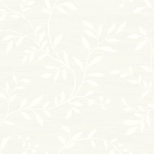 Couture Metallic Silver and Off-White by Seabrook Wallpaper