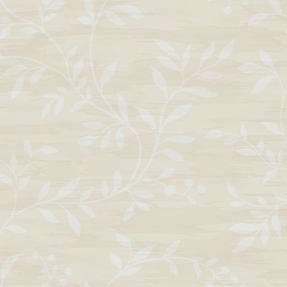 Couture Tan and Off-White by Seabrook Wallpaper Nouveau Luxe United States 60.75 27" 27" - Fabric Carolina -