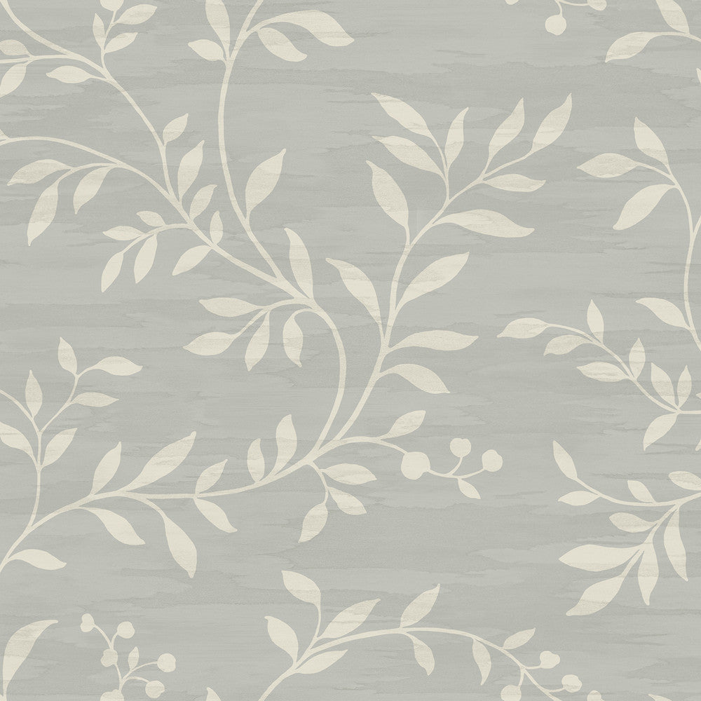 Couture Metallic Silver and Off-White by Seabrook Wallpaper Nouveau Luxe United States 60.75 27" 27" - Fabric Carolina -