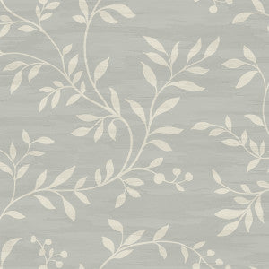 Couture Metallic Silver and Off-White by Seabrook Wallpaper
