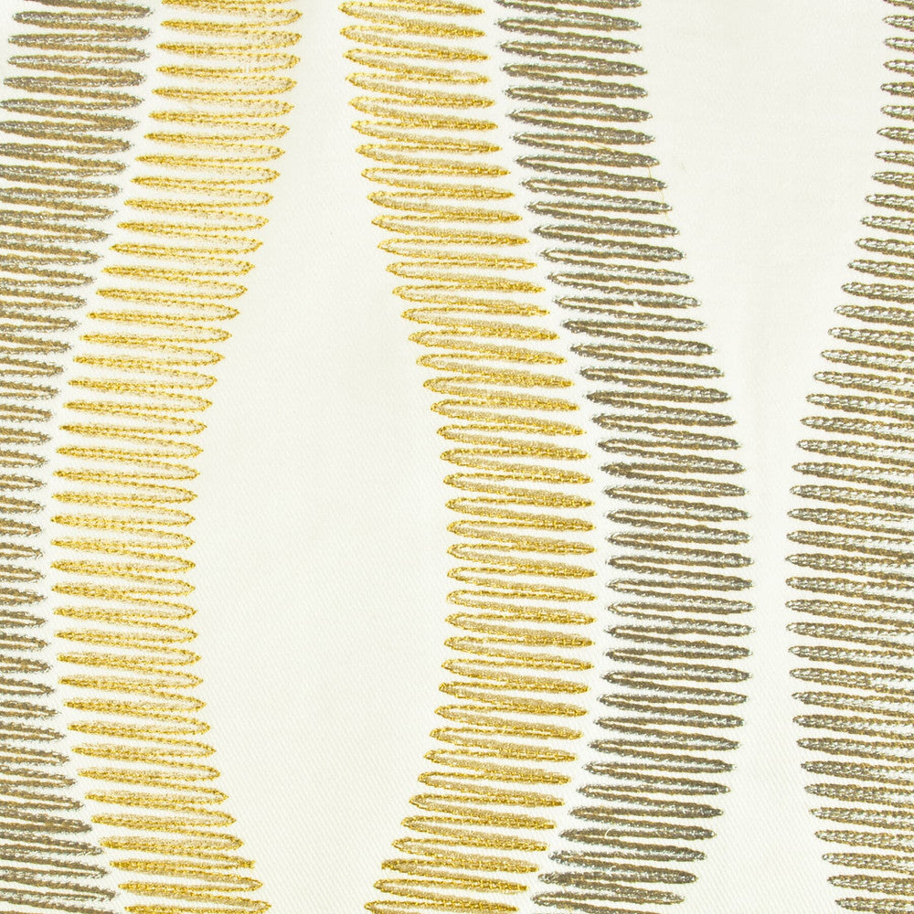 Nefertiti 1 Antique by Stout Fabric Rainbow Library Bamboo/Fawn 55% Spun Viscose 33% Cotton 12% Lurex INDIA Horizontal: 10.375 and Vertical: 13.125 50 in - Fabric Carolina -