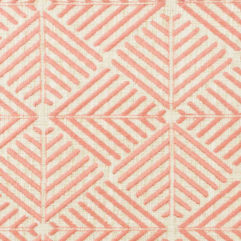 Negroni 2 Coral by Aoc Fabric COMFORTABLE LIVING BLUSH/GINGER 42%POL 20%COT 19%SVI 19%LIN %VEMB INDIA </p><p>Repeat: 3.125 51 in - Fabric Carolina -