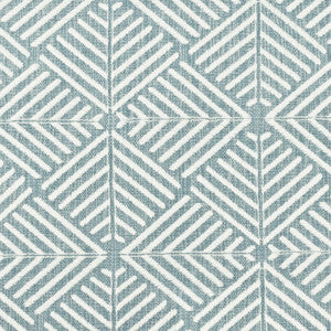 Negroni 3 Blue/White by Aoc Fabric