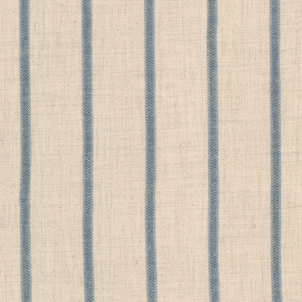 Nellie 1 Frenchblue by Stout Fabric Stout Fabric Nellie 1 FrenchblueFabric Just Stripes Blue/Spring 62%Cot 28%Svi 9%Lin 1%Pol USA </p><p>Repeat: H: 0, V: 0 54 in - Fabric Carolina -